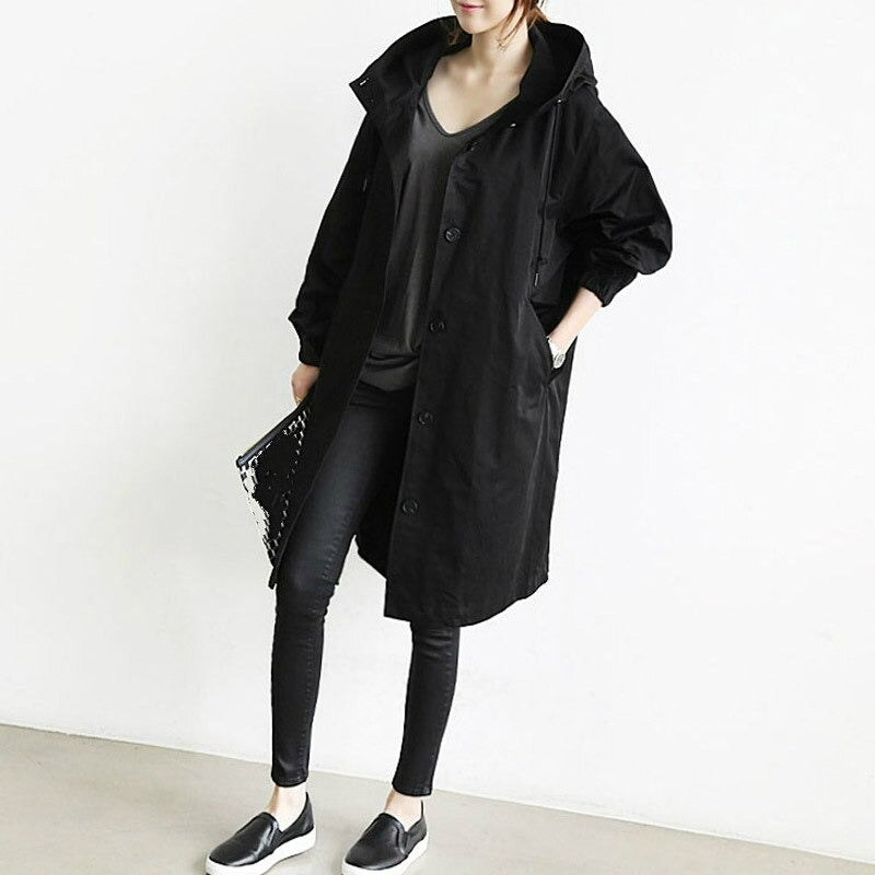 Janina - Elegant Vanntett Trenchcoat