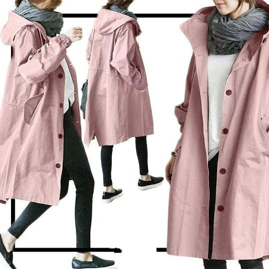 Janina - Elegant Vanntett Trenchcoat