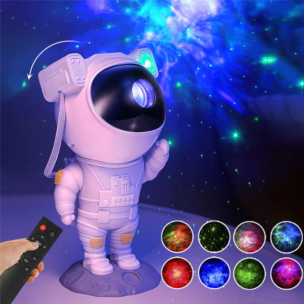 GalaxyGlow - Astronaut Galakse Projektorlampe